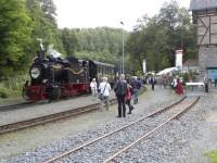 Bahnhof Mägdesprung zum 125-jährigen Streckenjubiläum am 07.08.2012