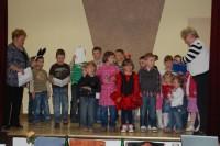 Auftritt der Kinder von der Kindertagesstätte „Zur Selketalbahn“ Straßberg mit ihrem Kulturprogramm 