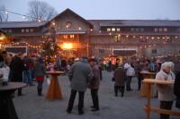 Weihnachtsmarkt auf dem Freigelände des Heimatmuseums Ditfurt