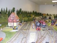 Modellbahnanlage in Spur IIm mit Harzer Motiven – Bahnhof Alexisrode (2)