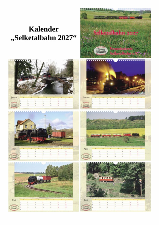 Kalenderbl&auml;tter