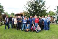 Gruppenfoto der Teilnehmer am großen Arbeitseinsatz 11.08.2012 