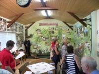 Museums „Anhaltische Harzbahn“ mit Besuchern