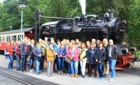 Gruppenbild zum Abschied in Alexisbad