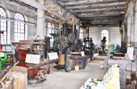 Schlosserwerkstatt im Erdgeschoss der Maschinenfabrik „Carlswerk“