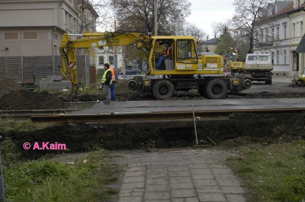 Zweiwegebagger auf B&uuml;