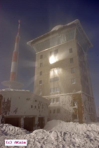 Lichtspiele am Brockenhotel